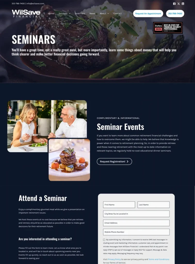 Wilsave seminars